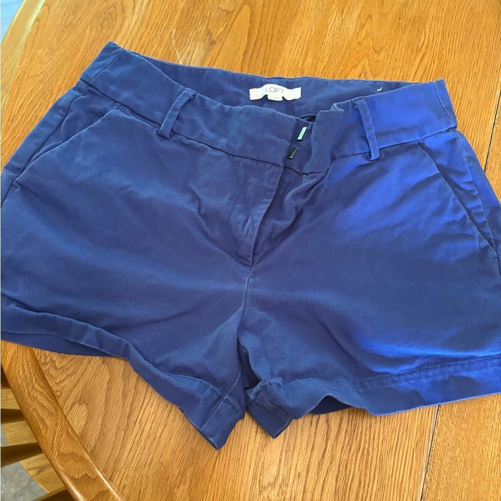LOFT Women's Blue Shorts